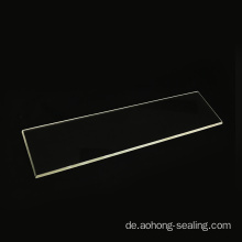 Borosilikat -Quadratglasblech Borosilicate Flat Custom Sorte